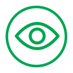 Icon - eye - green